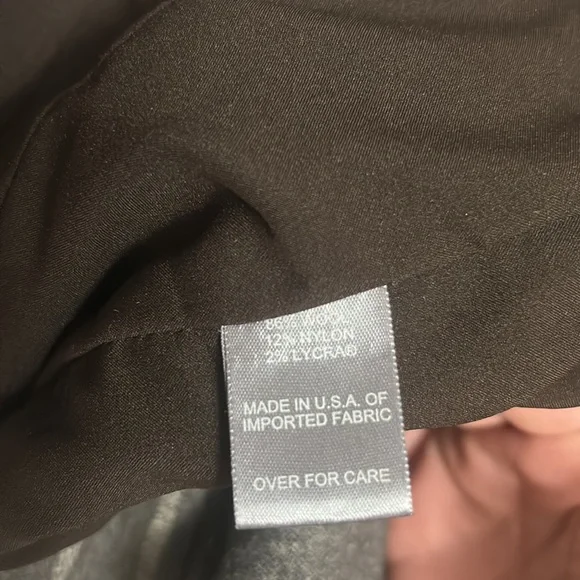 Wool blend Bill Blass jacket, Sz 6 - Picture 7 of 7